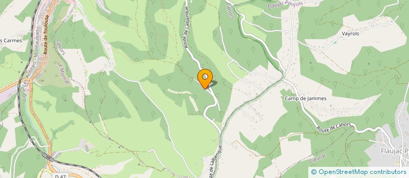 localisation de l'entreprise MODERN SIGNALISATION  CAHORS