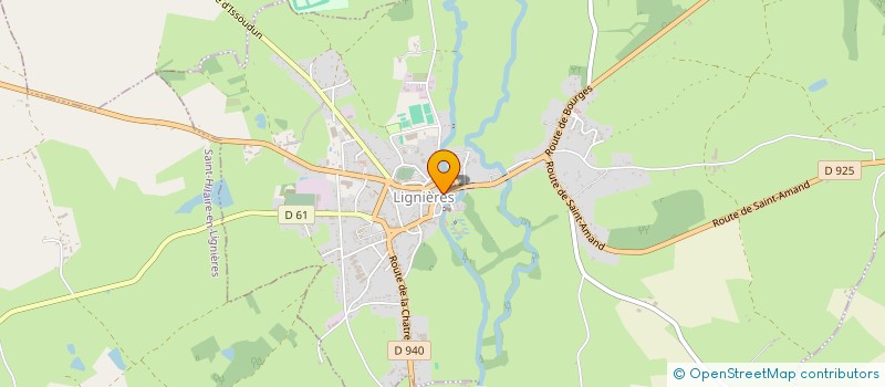 localisation de l'entreprise MODERN VAP & CBD  LIGNIERES