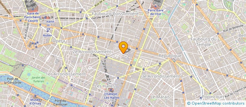 localisation de l'entreprise MODERNE  PARIS