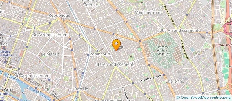 localisation de l'entreprise MODERNE ART CLUB  PARIS