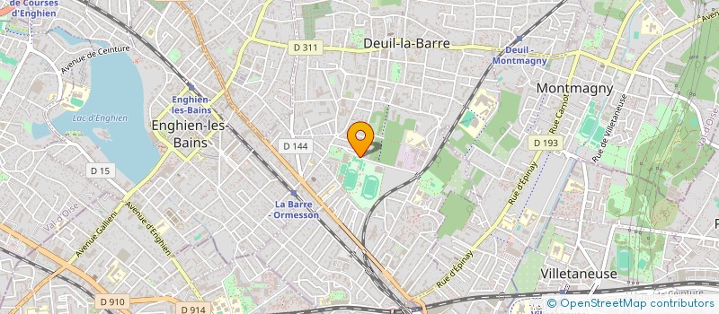localisation de l'entreprise MODERNE BATI à DEUIL-LA-BARRE