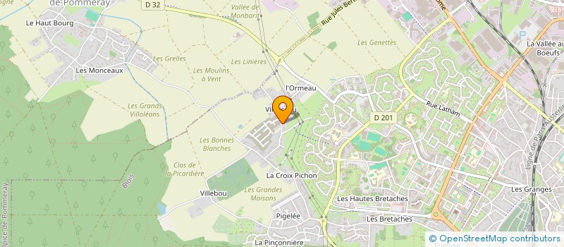 localisation de l'entreprise MODERNE CONSTRUCTION  VILLEPINTE
