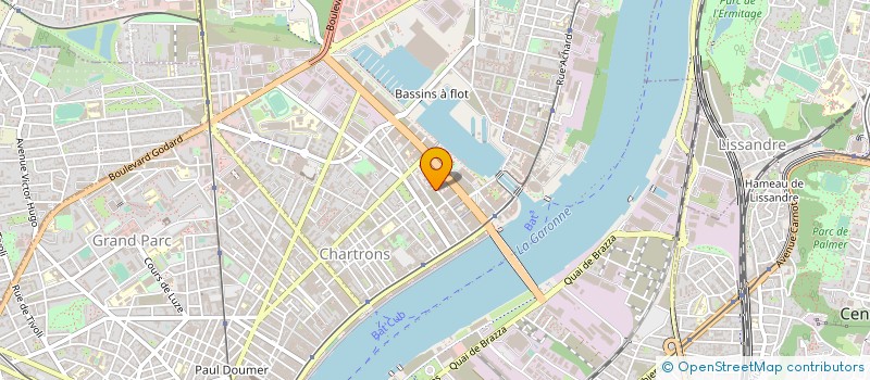localisation de l'entreprise MODERNE DEFENSE FISCALE CONFEDER EUROPE à BORDEAUX