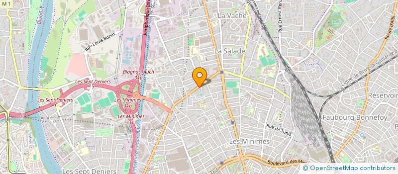 localisation de l'entreprise MODERNE PLATRERIE à TOULOUSE