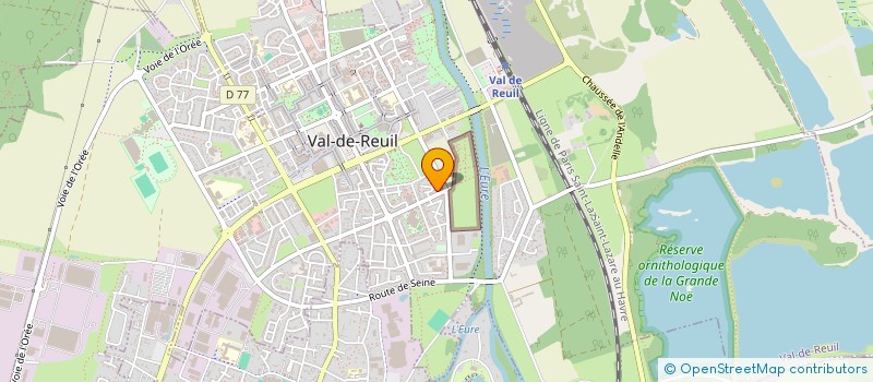 localisation de l'entreprise MODERNE STREET ART  VAL-DE-REUIL