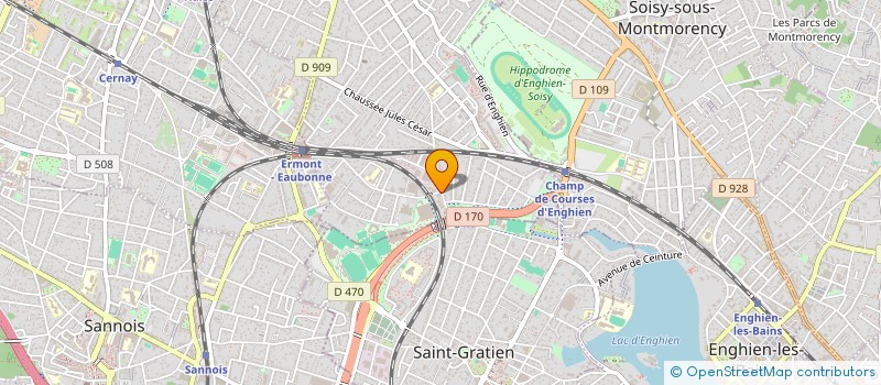 localisation de l'entreprise MODERNELLE EURL à EAUBONNE