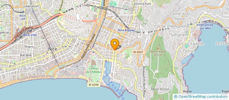 localisation de l'entreprise MODERNIA à NICE