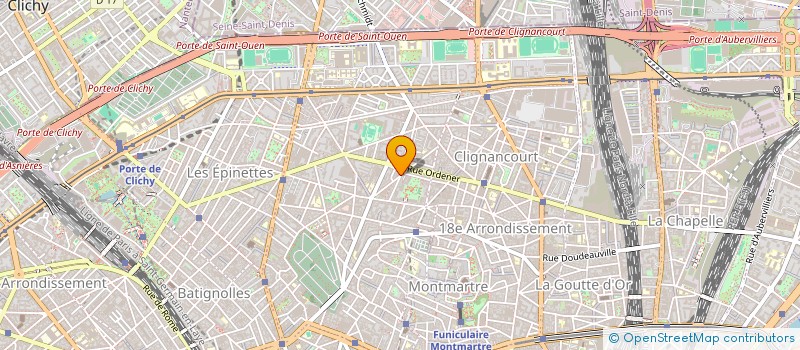 localisation de l'entreprise MODERNISATION CREATION D'ASCENSEURS à PARIS