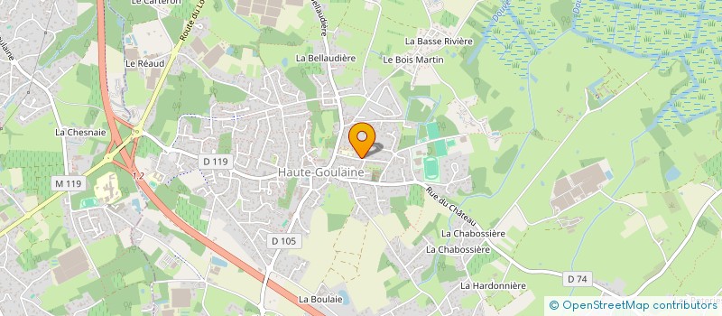 localisation de l'entreprise MODERNIZE  HAUTE-GOULAINE