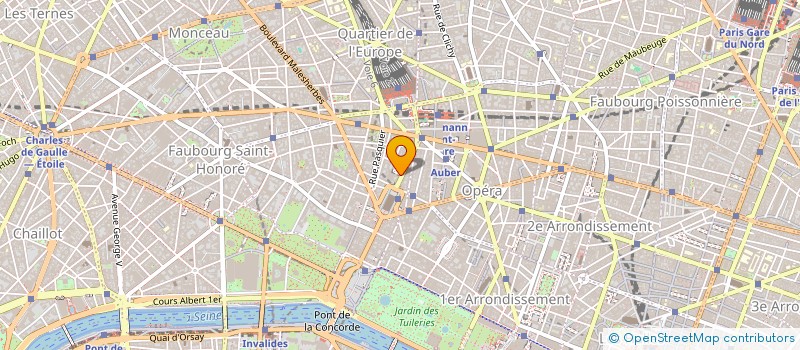 localisation de l'entreprise MODESA à PARIS