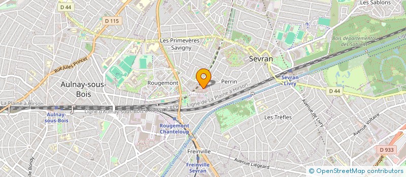 localisation de l'entreprise MODESTIYA à SEVRAN