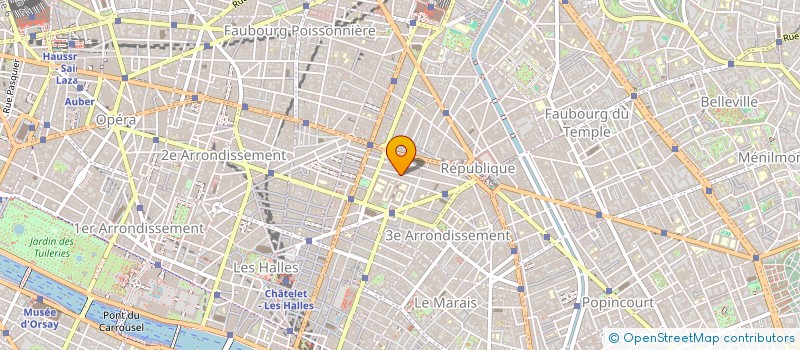 localisation de l'entreprise MODEUROP  PARIS