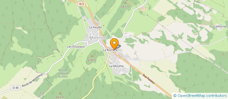 localisation de l'entreprise MODIABIKE  MONTROND