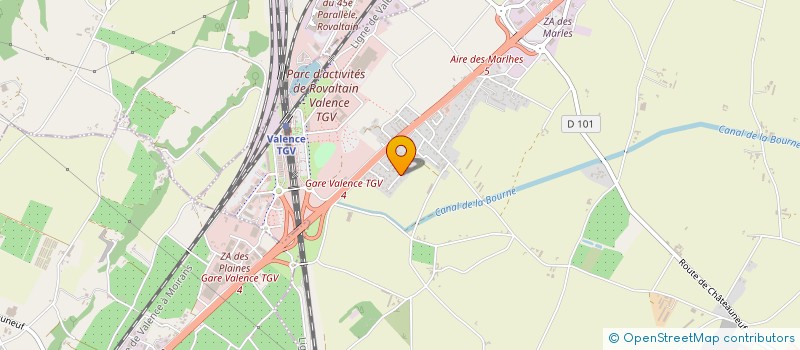 localisation de l'entreprise MODIC à ALIXAN