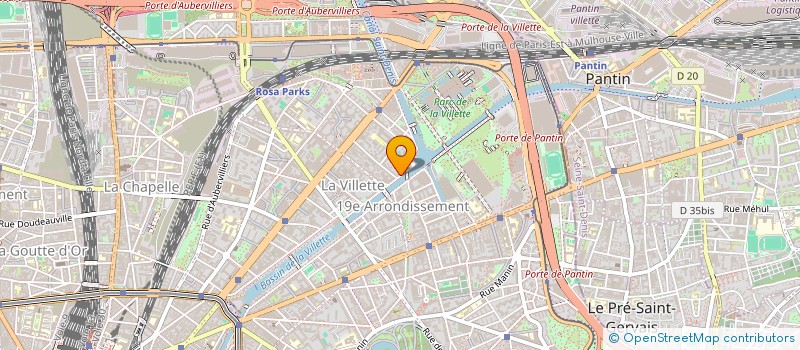 localisation de l'entreprise MODIEL CONSEIL  PARIS