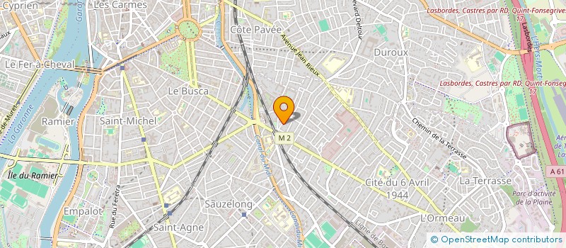 localisation de l'entreprise MODIFICATIONS OSTEO-ARTICULAIRES ET VERTEBRALES INDUITES PAR DES ALTERATIONS DE LA GRAVITE à TOULOUSE