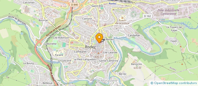 localisation de l'entreprise MODIGLIANI  ONET-LE-CHATEAU