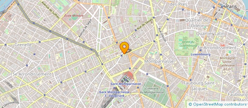 localisation de l'entreprise MODIGLIANI CHAUSSURES à PARIS