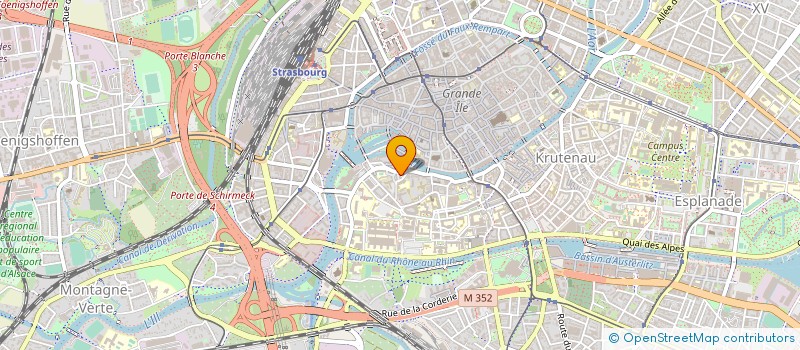 localisation de l'entreprise MODIGLIANI IMMO  STRASBOURG