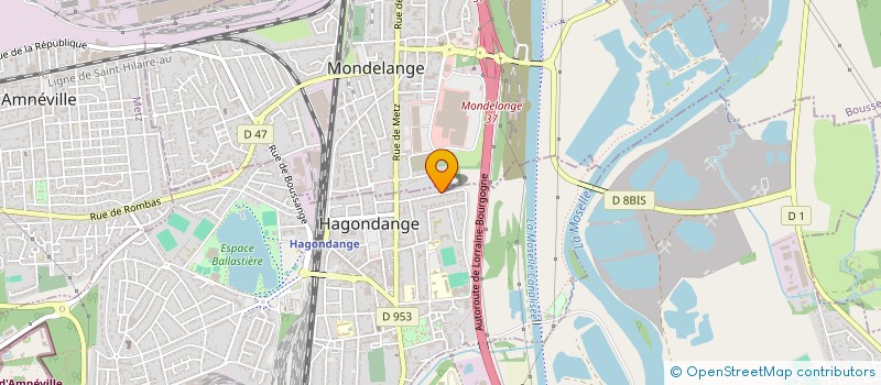 localisation de l'entreprise MODIMMO  HAGONDANGE