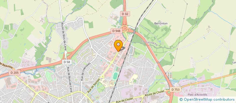 localisation de l'entreprise MODIS à CHALLANS