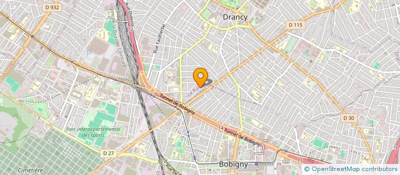 localisation de l'entreprise MODISSIMO  DRANCY