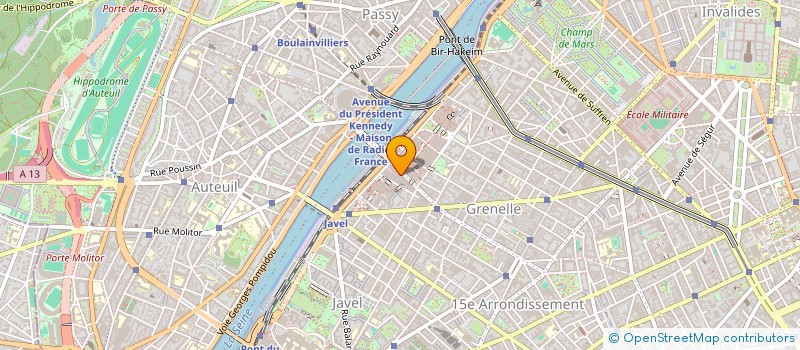 localisation de l'entreprise MODIV  PARIS