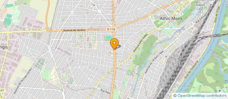localisation de l'entreprise MODIVOS  ATHIS-MONS
