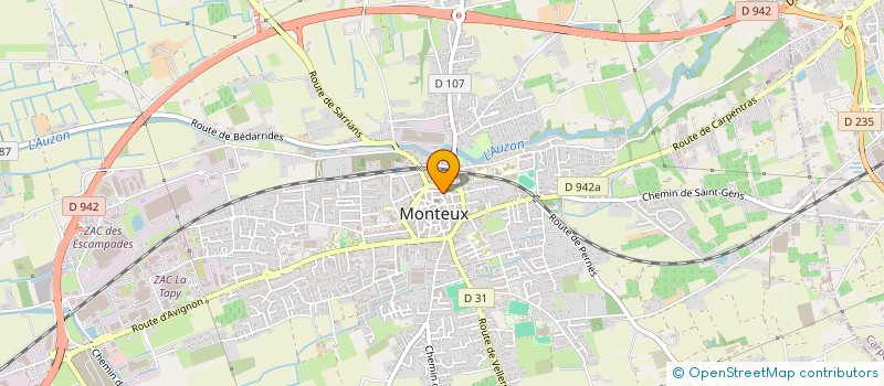 localisation de l'entreprise MODJO  MONTEUX