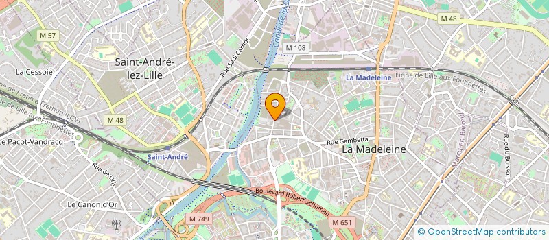 localisation de l'entreprise MODL INOV à LA MADELEINE