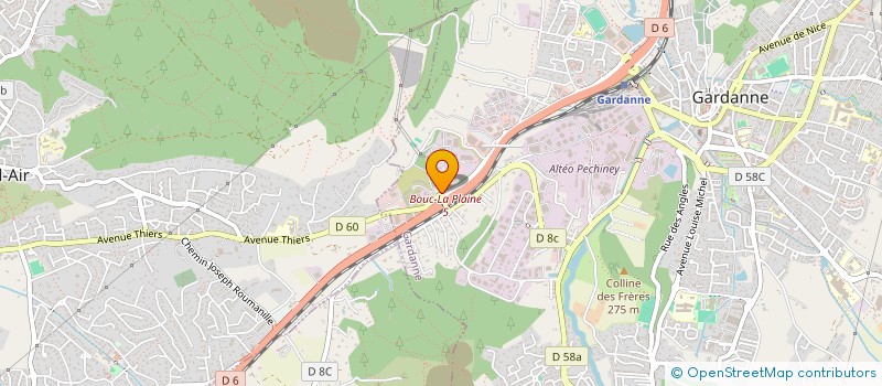 localisation de l'entreprise MODL MRTHO à GARDANNE