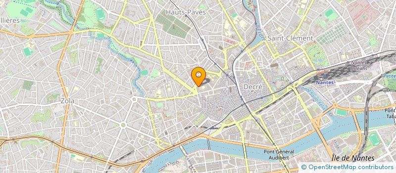 localisation de l'entreprise MODO à NANTES