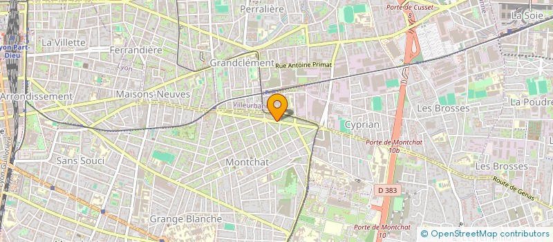 localisation de l'entreprise MODOI  LYON