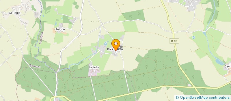 localisation de l'entreprise MODOLO COUVERTURE  SOUVIGNE