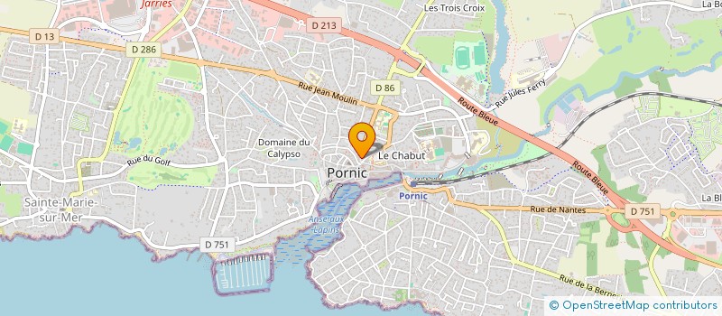 localisation de l'entreprise MODOP  PORNIC