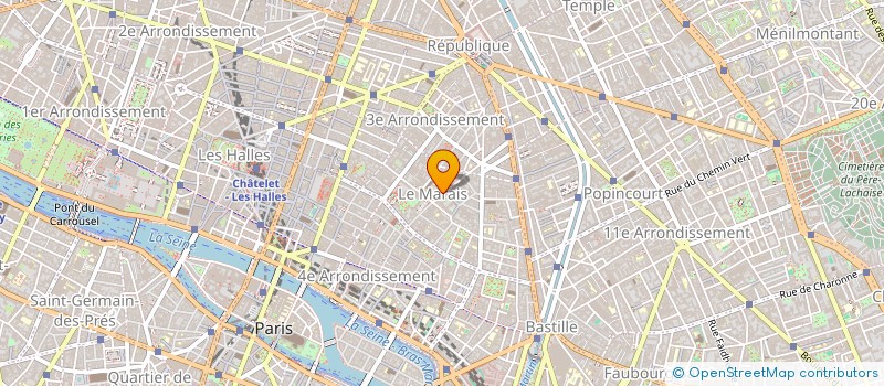 localisation de l'entreprise MODS  PARIS