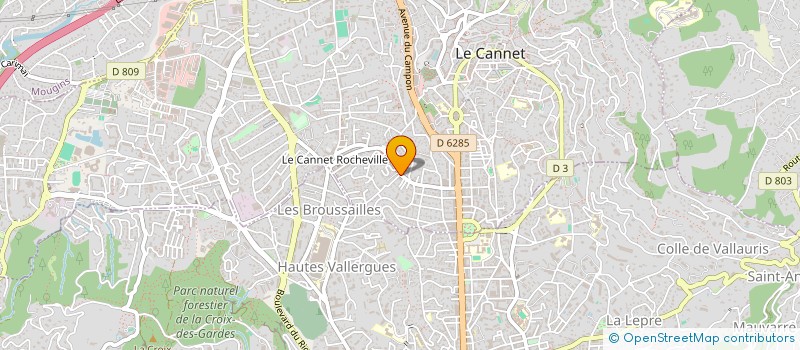 localisation de l'entreprise MODS IMMO à LE CANNET