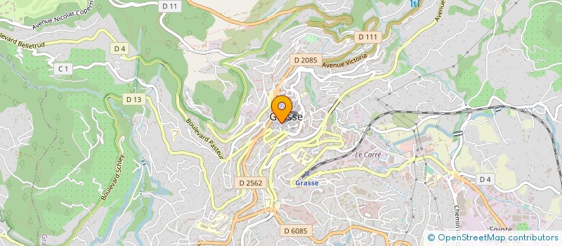 localisation de l'entreprise MODSOLD 5  GRASSE