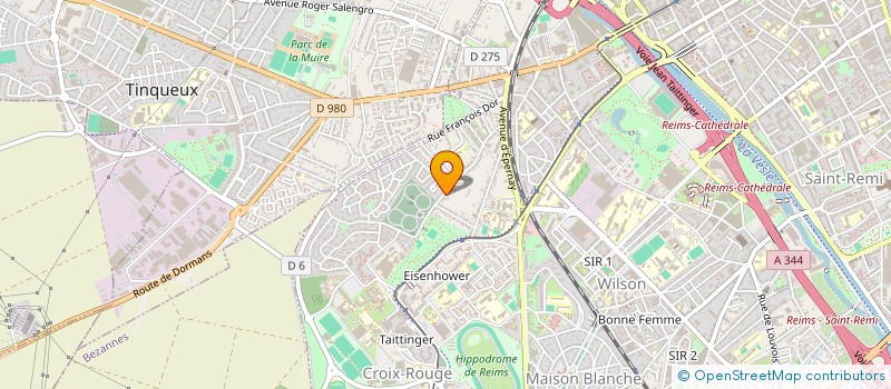 localisation de l'entreprise MODU'LAB  REIMS