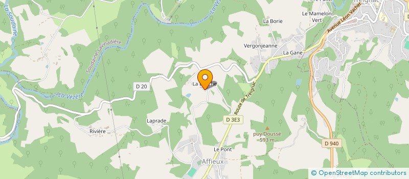 localisation de l'entreprise MODUL BOIS DESIGN  AFFIEUX