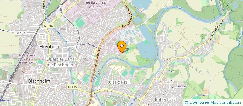 localisation de l'entreprise MODUL'EST  SCHILTIGHEIM