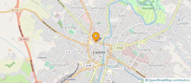 localisation de l'entreprise MODUL METAL HABITAT  CASTRES