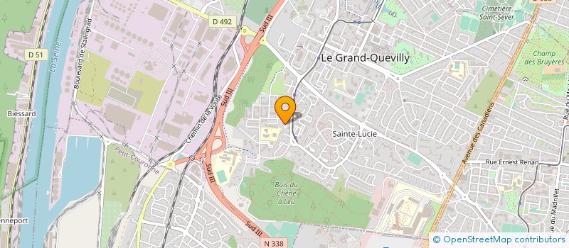 localisation de l'entreprise MODUL PLUS à LE GRAND-QUEVILLY