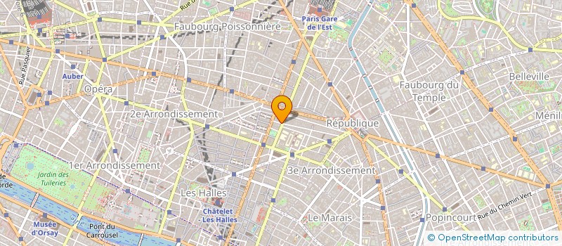 localisation de l'entreprise MODULA  PARIS