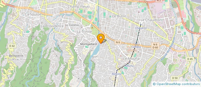 localisation de l'entreprise MODULAIRE REUNION VENTE à SAINT-DENIS