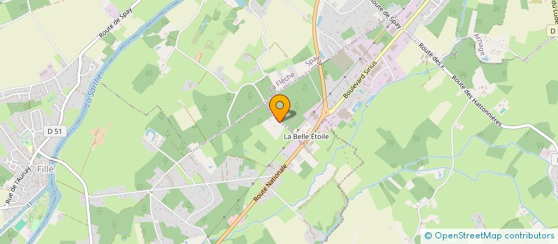 localisation de l'entreprise MODULAR  GUECELARD