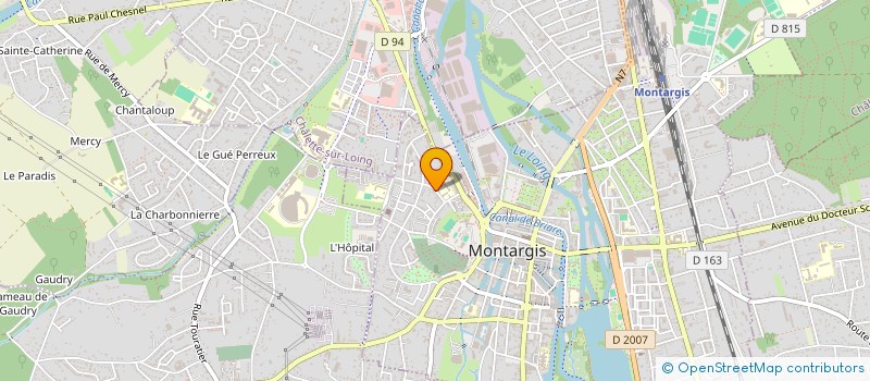 localisation de l'entreprise MODULAR à MONTARGIS