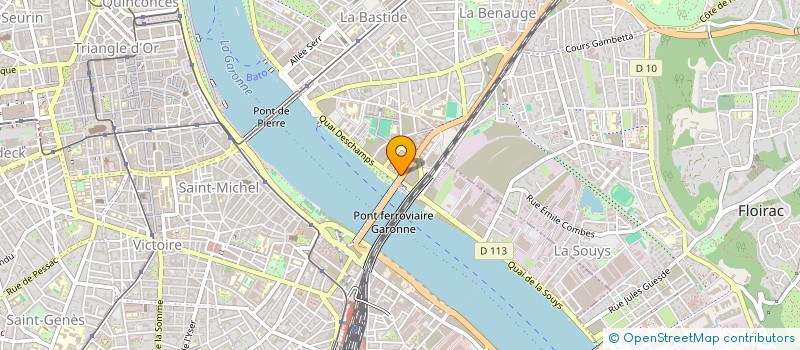 localisation de l'entreprise MODULAR BTP  BORDEAUX