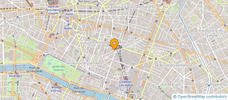 localisation de l'entreprise MODULAR LIGHTING FRANCE à PARIS