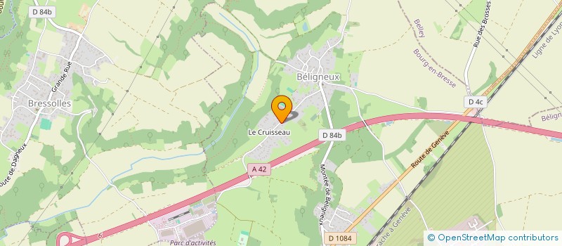 localisation de l'entreprise MODULE à BELIGNEUX